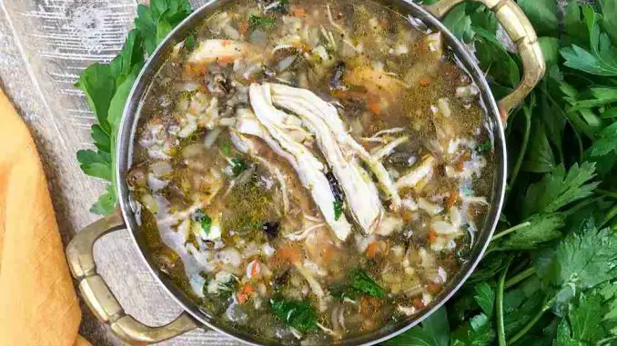 Chicken And Wild Rice Soup