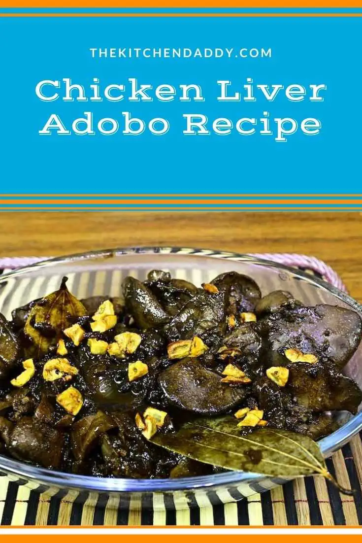 Chicken Liver Adobo Recipe