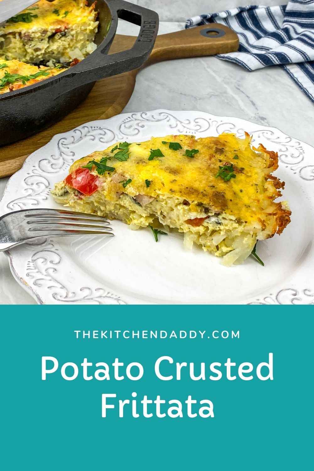 Potato Crusted Frittata